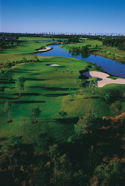 Lakelands Golf Club - 17th-aerial